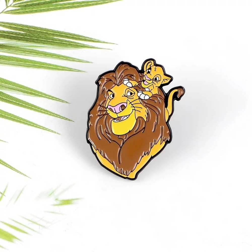 🎉 New Mufasa & Simba The Lion King Pin